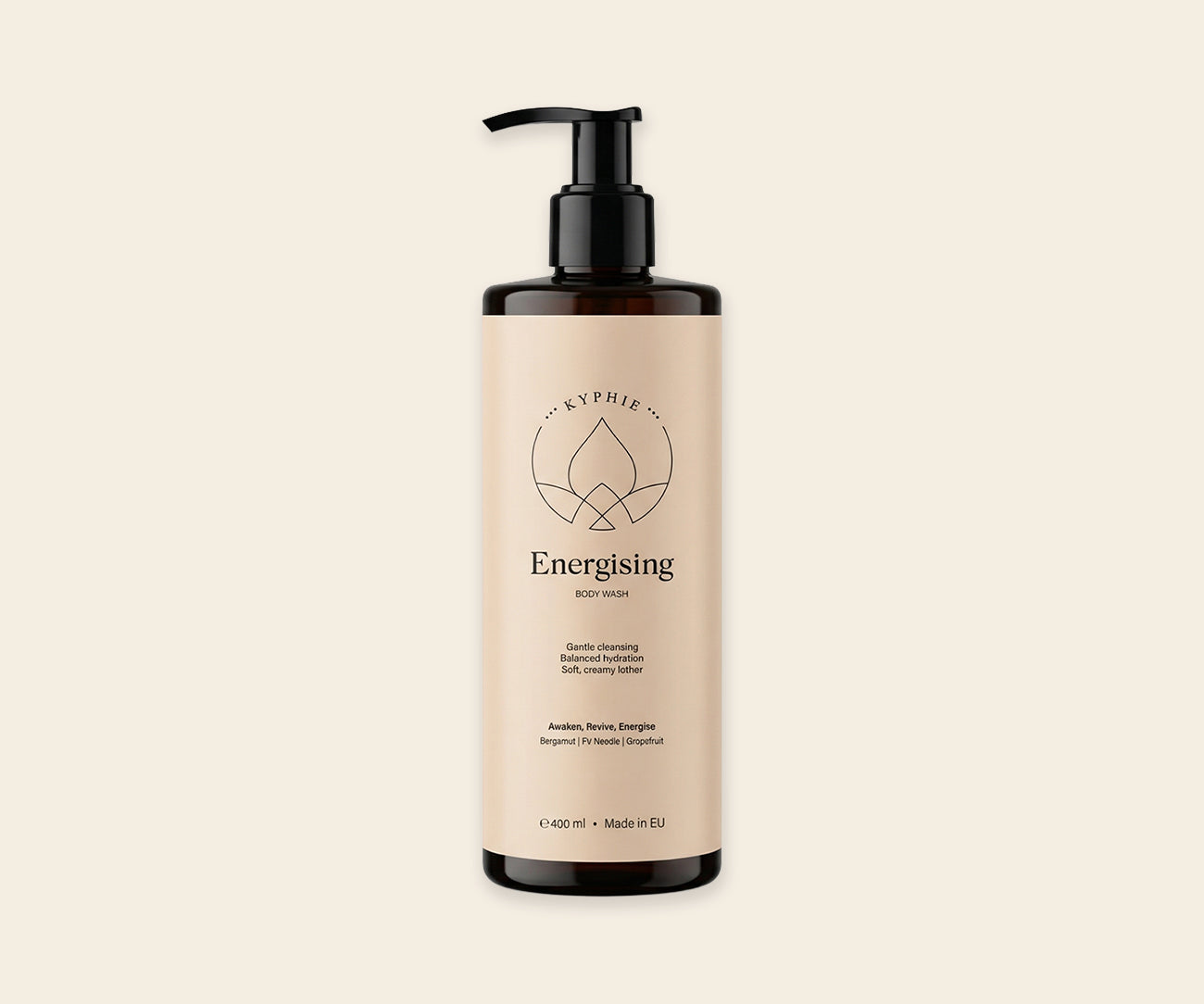 Gel douche énergisant