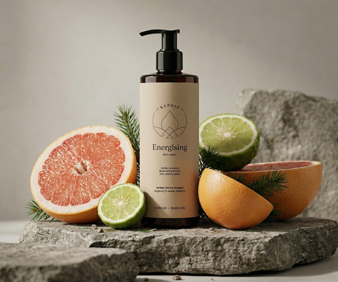 Gel douche énergisant